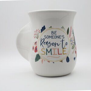 P. GRAHAM DUNN MUG Oversized UNIQUE HANDLE Be Someone's Reason To Smile